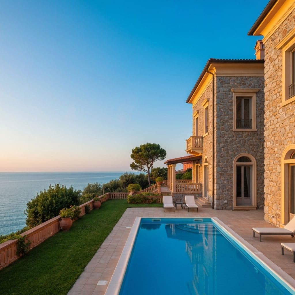 Villa con Vista Mare
